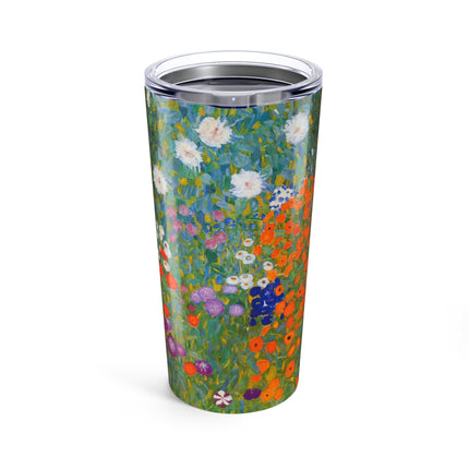 Cottage Garden by Gustav Klimt Tumbler 20oz