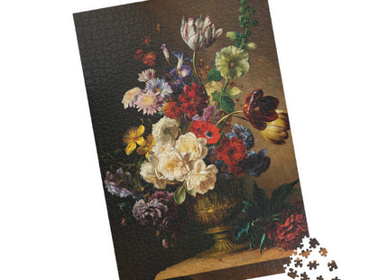 Floral Still Life Jigsaw Puzzle — Hendrik Reekers Bouquet (110–1014 pcs)