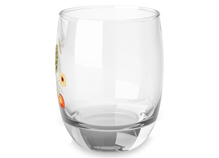 Artichoke, Broad Beans, and Lantern Plant by Anselmus Boëtius de Boodt Whiskey Glass