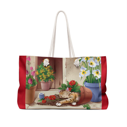 Blooming Serenity Weekender Bag