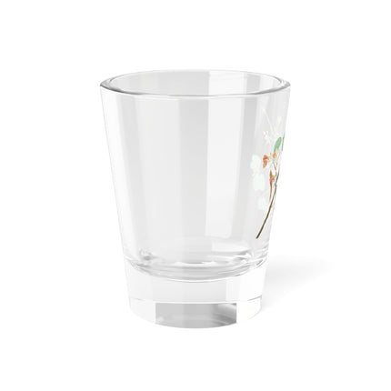 Orange-Headed Ground Thrush by Shaikh Zain al–Din Shot Glass, 1.5oz