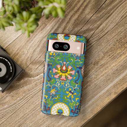 Chinese Floral Illustration by Owen Jones Phone Cases