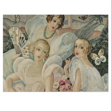 Les Femmes Fatales by Gerda Wegener Jigsaw Puzzle (30, 110, 252, 500-Piece)