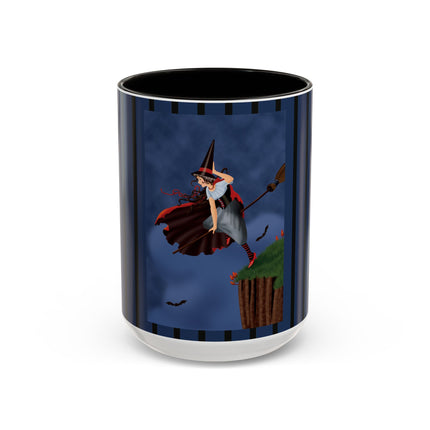 The Enchanted Witch Colorful Mugs, (11oz, 15oz)