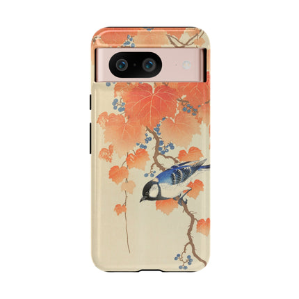 Japanese Bird and Branch by Ohara Koson Phone Cases