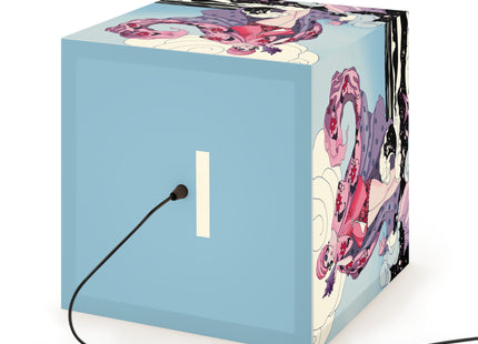 Goddess of the Swirling Sea Light Cube Lamp