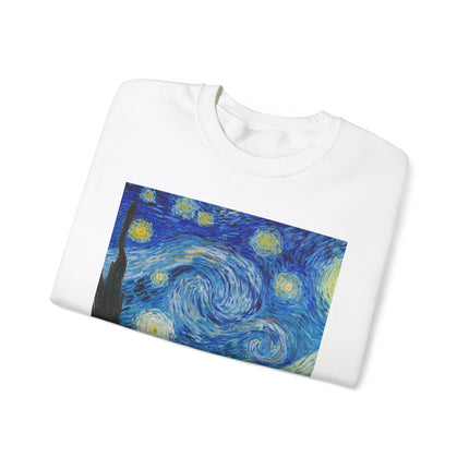 The Starry Night by Vincent Van Gogh Heavy Blend™ Crewneck Sweatshirt