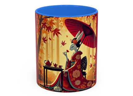 Theatrical Harvest Rabbit Colorful Mugs (11oz, 15oz)