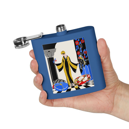 Art Deco Flapper Flask – Elegant Glamour & Timeless Style