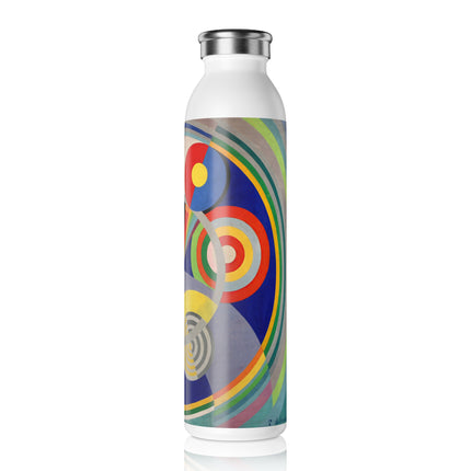 Rythme No. 1 by Robert Delaunay Slim Water Bottle