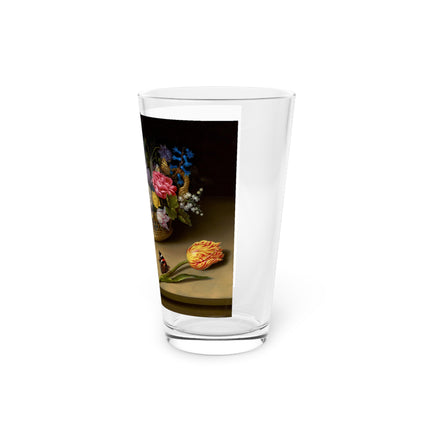 Flower Still Life by Ambrosius Bosschaert Glass, 16oz