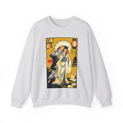 Golden Embrace Heavy Blend™ Crewneck Sweatshirt