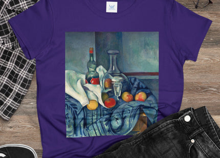 The Peppermint Bottle by Paul Cézanne Women's Midweight Cotton Tee