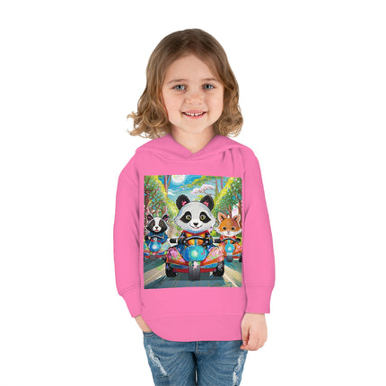 Bumper Car Bonanza Toddler Pullover Fleece Hoodie