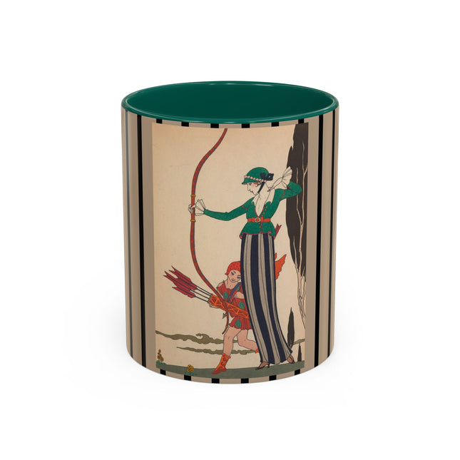 L'Arc Rouge by George Barbier Colorful Mugs (11oz, 15oz)