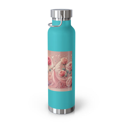 Whimsical Fairies Copper Vacuum Insulated Bottle, 22oz