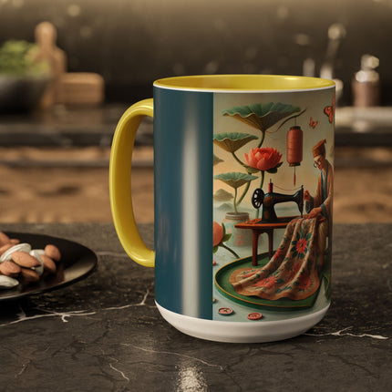 The Tailor’s Garden Colorful Mugs (11oz, 15oz)