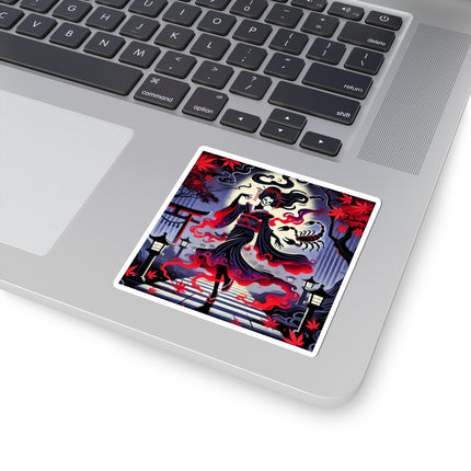 Halloween Sorceress Kiss-Cut Stickers (4 Sizes)