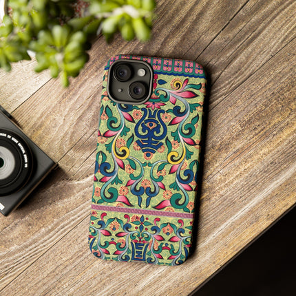 Colorful Flower Pattern by Owen Jones Phone Cases