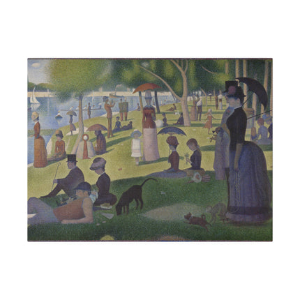 A Sunday on La Grande Jatte by Georges Seurat Matte Canvas, Stretched, 0.75"