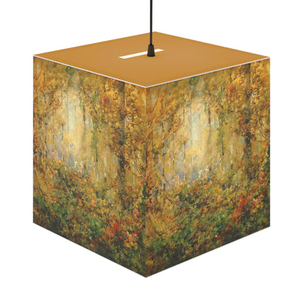 Autumn Tangle by William Henry Holmes Light Cube Lamp
