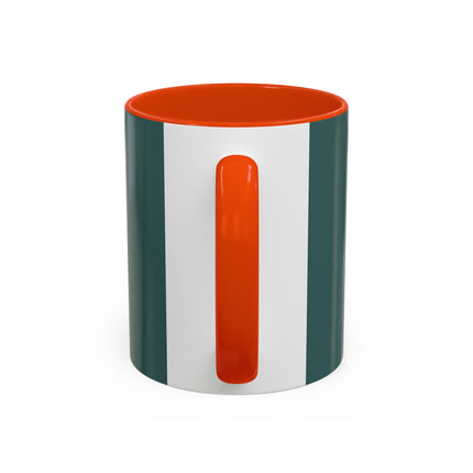 Candy Cane Timekeeper Bunny Colorful Mugs (11oz, 15oz)