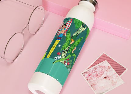 Enchanting Fairies of A Midsummer Night's Dream Slim Water Bottle