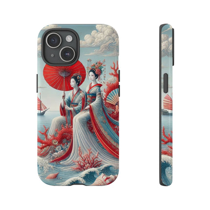 Ladies by the Quiet Sea Phone Cases