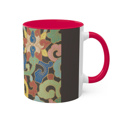 Examples of Chinese Ornament, Pl.12 by Owen Jones Colorful Mugs, 11oz