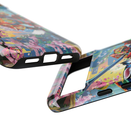 Cyberpunk Samurai Phone Cases