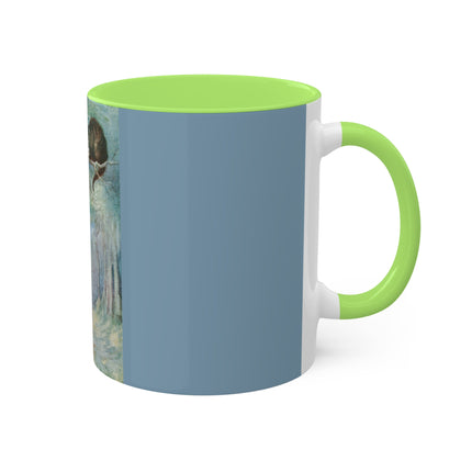 “I growl when I’m pleased, and wag my tail when I’m angry” by Sir John Tenniel Colorful Mugs, 11oz