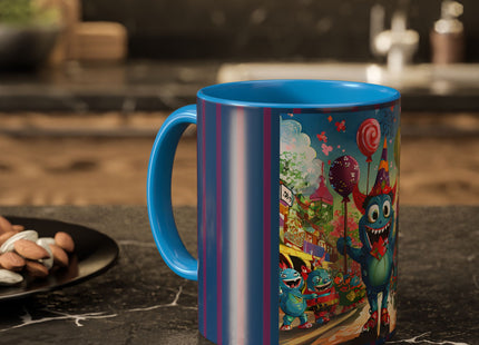 Monster Parade Madness Colorful Mugs (11oz, 15oz)