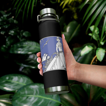 Coastal Elegance Copper Vacuum Insulated Bottle, 22oz
