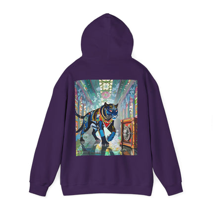 Cyber Panther’s Hunt – Heavy Blend™ Hooded Sweatshirt
