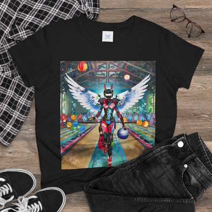 Samurai Robot Angels Cotton Tee