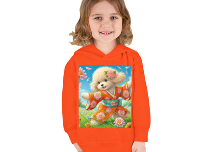 Chrysanthemum Meadow Play Toddler Pullover Fleece Hoodie