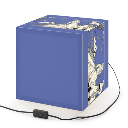 Coastal Elegance Light Cube Lamp