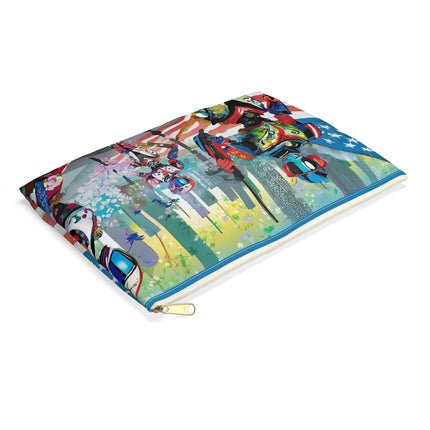 High Fashion Cyberpunk CIA Robots Pencil Case