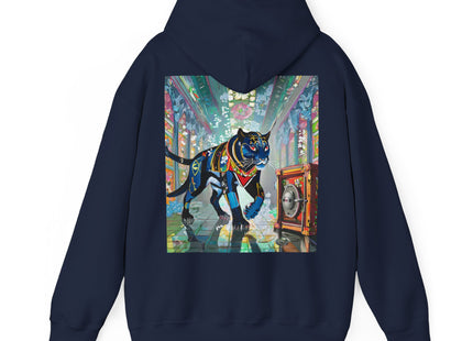 Cyber Panther’s Hunt – Heavy Blend™ Hooded Sweatshirt