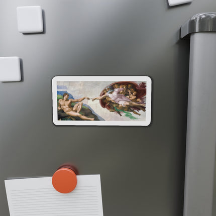 The Creation of Adam by Michelangelo Buonarroti Die-Cut Magnets (5 Sizes)