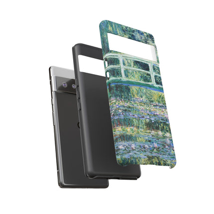 Water Lilies and Japanese Bridge by Claude Monet Phone Cases