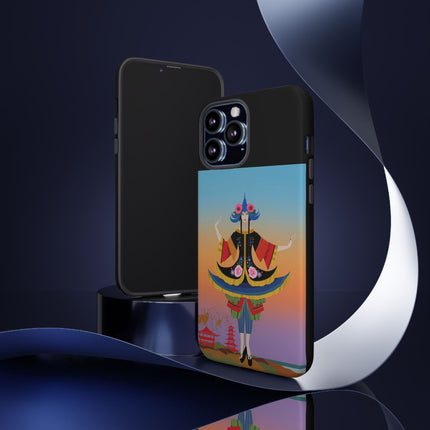 Colorful Dancer Phone Case – Vibrant Grace & Cultural Elegance