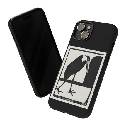 A Lame Marabou by Samuel Jessurun de Mesquita Phone Cases