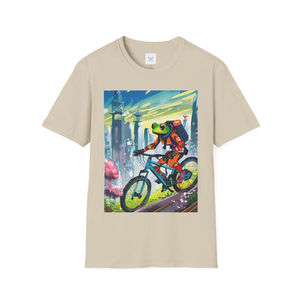 Cyberpunk Frog Softstyle T-Shirt