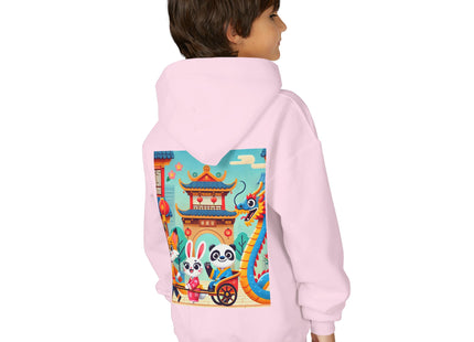 Lantern Street Dragon Parade Youth Heavy Blend Hooded Sweatshirt