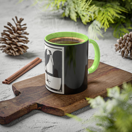 A Lame Marabou by Samuel Jessurun de Mesquita Colorful Mugs, 11oz