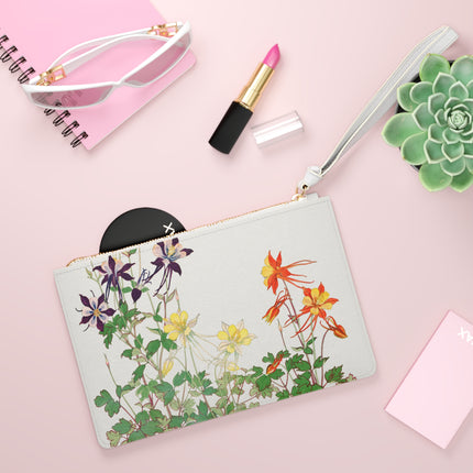 Aquilegia by Tanigami Kônan Clutch Bag