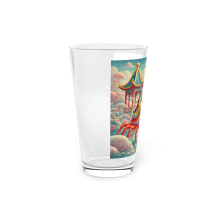 The Celestial Crab Navigator Pint Glass, 16oz