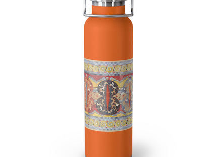 Reproduction of the Shield Frieze by Emile Gilliéron Copper Vacuum Insulated Bottle, 22oz