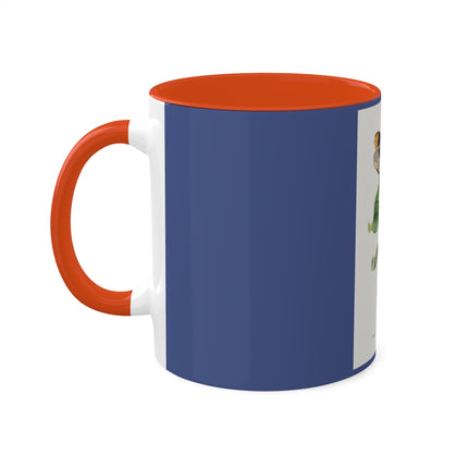 Versicolored Barbet by Paul Gervais Colorful Mugs, 11oz